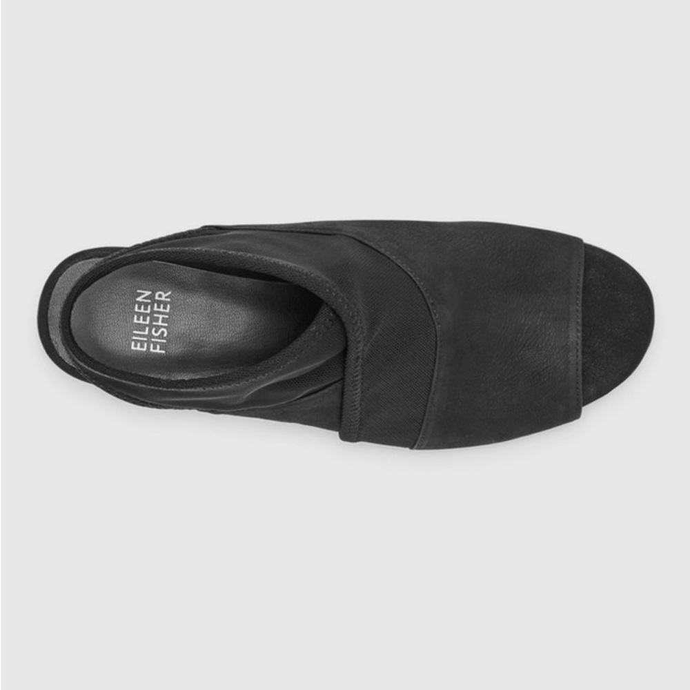 EILEEN FISHER | Size 9.5 | Luca Tumbled Nubuck Sandal - Picture 4 of 11